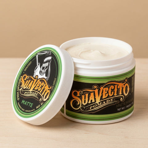Suavecito Matte Pomade | Tenue moyenne & fini mat
