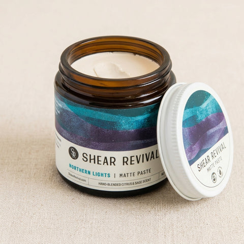 Shear Revival Northern Lights Matte Paste | Tenue moyenne à forte & fini mat
