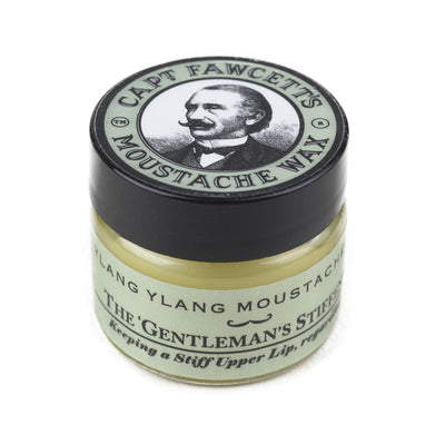 Captain Fawcetts Moustache Wax Ylang Ylang 15ml - aluminium blikje
