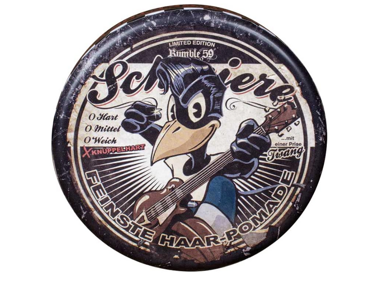 Schmiere Twang Oliebasis Pomade 140g - blik vooraanzicht