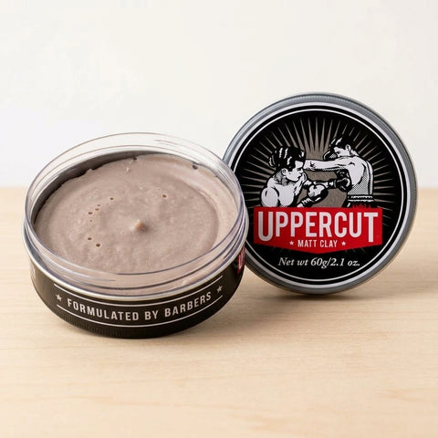 Uppercut Clay - pot ouvert avec contenu