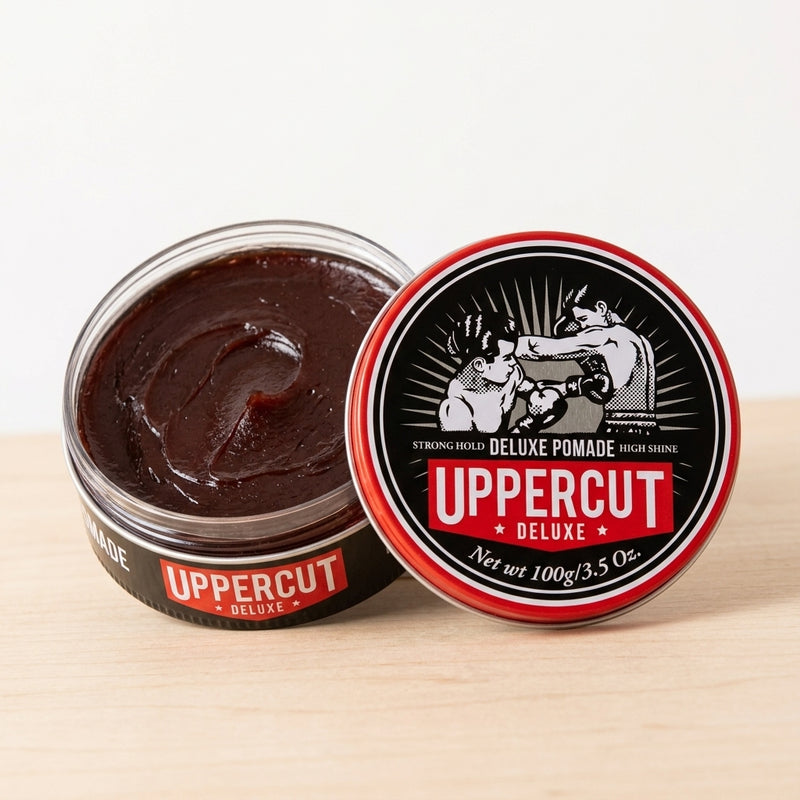 Uppercut Deluxe Pomade | Tenue Forte & Brillance Intense