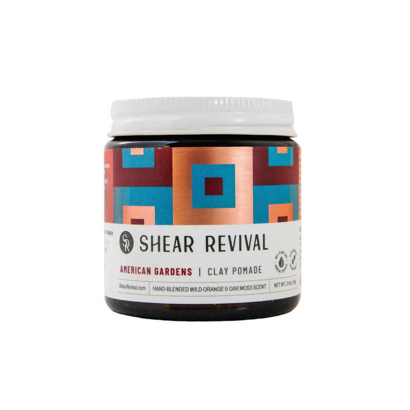 Shear Revival American Gardens Clay Pomade | Tenue Forte & Fini Mat