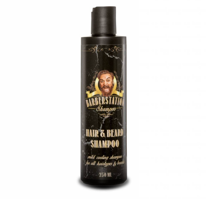 Barberstation Hair & Beard Shampoo 100ml – shampoing pour hommes
