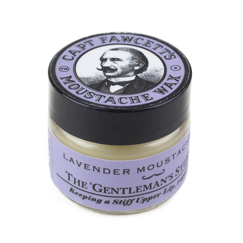 Captain Fawcetts Moustache Wax Lavender 15ml - aluminium blikje