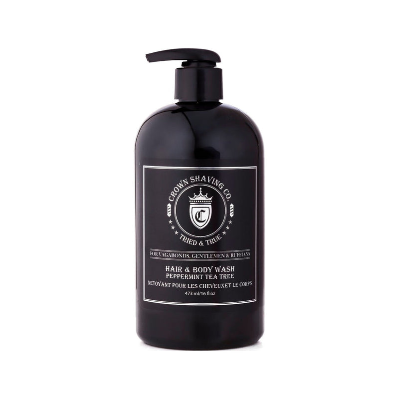 Crown Shaving Co. Hair & Body Wash 473 ml - fles, vooraanzicht