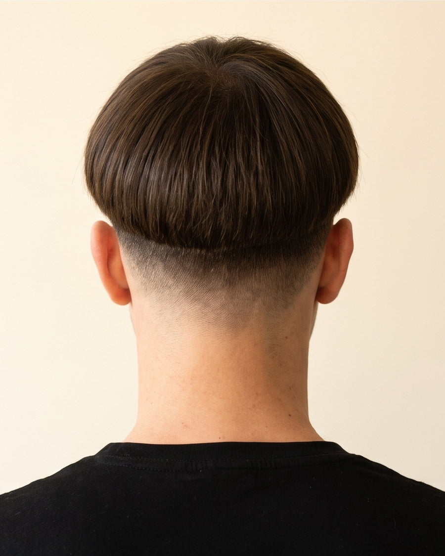 Coupe au bol: arrière