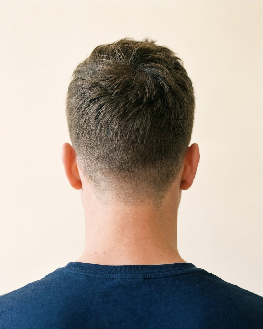 Quiff: arrière