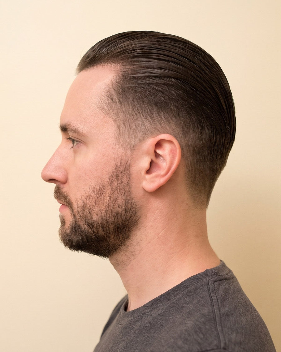 Slick back: profil