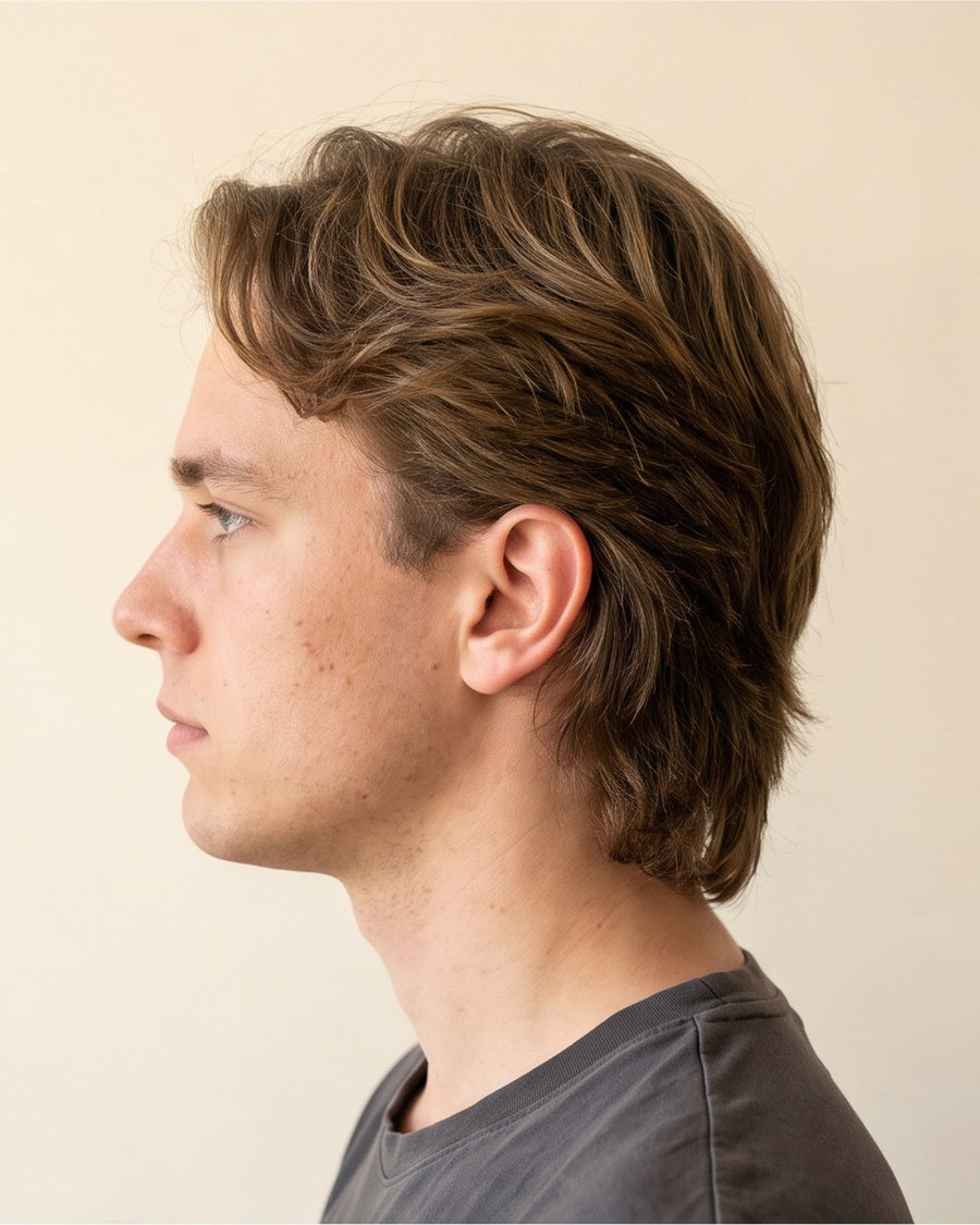 Wolf cut: profil