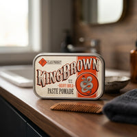 King Brown Paste Pomade - lifestyle setting