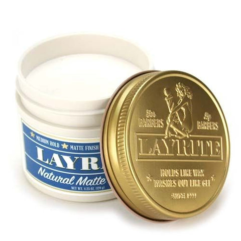 Layrite Natural Matte Cream | Tenue moyenne et fini mat