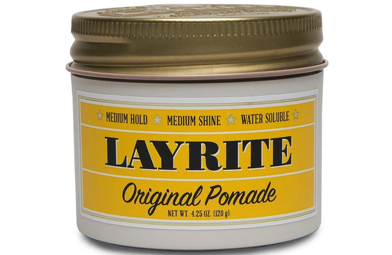 Layrite Original Pomade | Fixation Moyenne & Brillance Naturelle