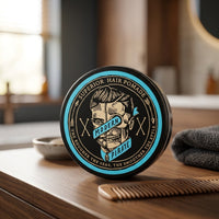Modern Pirate Superior Hair Pomade (Blue) - lifestyle setting