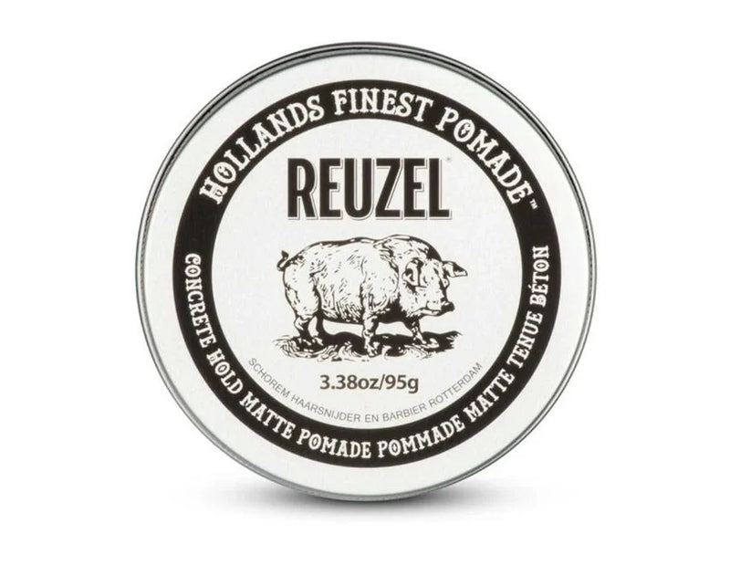 Reuzel Concrete Hold Matte Pomade | Tenue forte et finition mate