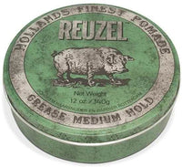 Reuzel Green Grease Pomade Fixation Forte | Fixation Moyenne & Brillance Moyenne