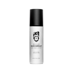 Slick Gorilla Sea Salt Spray - vue de face d'une bouteille blanche avec bouchon noir