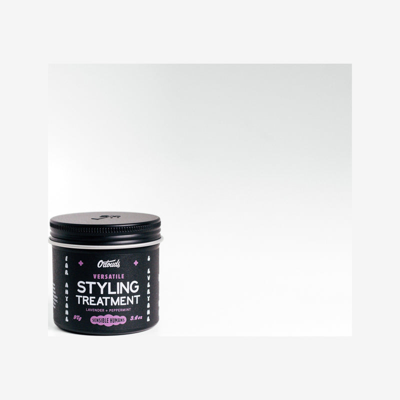 O'Douds Styling Treatment, vue de face pot fermé avec étiquette noire