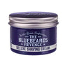 The Bluebeards Revenge Crème à raser, vue de face d'un pot violet avec couvercle à visser